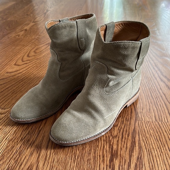 Isabel Marant Susee suede ankle Boots. Size 38. - Picture 5 of 8